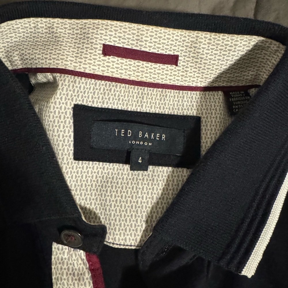 Ted Baker Polo shirt Size 4 (L) Polo shirts runs small so purchase next size up